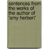 Sentences From The Works Of The Author Of 'Amy Herbert'