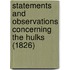 Statements And Observations Concerning The Hulks (1826)