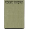 Systematisch-Alphabetischer Hauptkatalog Der Kniglichen by Bibliothek Universit T. Tüb