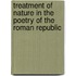 Treatment of Nature in the Poetry of the Roman Republic