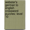 Webster's German To English Crossword Puzzles: Level 10 door Reference Icon Reference