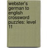 Webster's German To English Crossword Puzzles: Level 11 door Reference Icon Reference