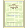 Webster's Korean To English Crossword Puzzles: Level 13 by Reference Icon Reference