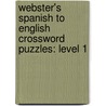 Webster's Spanish To English Crossword Puzzles: Level 1 door Reference Icon Reference