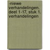 -Niewe Verhandelingen. Deel 1-17, Stuk 1. Verhandelingen by Unknown