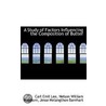A Study Of Factors Influencing The Composition Of Butter by Nelson William Hepburn