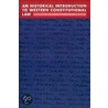 An Historical Introduction To Western Constitutional Law door R.C. van Caenegem