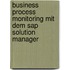 Business Process Monitoring Mit Dem Sap Solution Manager