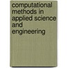 Computational Methods In Applied Science And Engineering door Onbekend