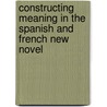 Constructing Meaning In The Spanish And French New Novel door Francisco Javier Sanchez