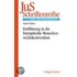 Einführung in die Europäische Menschenrechtskonvention