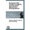 European War Fiction In English, And Personal Narratives door Marion Davis Huntting Loleta I. Dawson