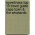 Eyewitness Top 10 Travel Guide Cape Town & the Winelands