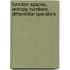 Function Spaces, Entropy Numbers, Differential Operators