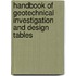 Handbook Of Geotechnical Investigation And Design Tables