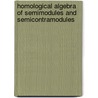 Homological Algebra Of Semimodules And Semicontramodules door Leonid Positselski