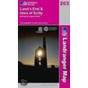 Land's End And Isles Of Scilly, St.Ives And Lizard Point door Ordnance Survey