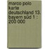 Marco Polo Karte Deutschland 13. Bayern Süd 1 : 200 000