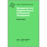 Management And Regional Science For Economic Development door Manas Chatterji