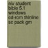 Niv Student Bible 5.1 Windows Cd-Rom Thinline Sc Pack Gm