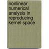 Nonlinear Numerical Analysis In Reproducing Kernel Space door Yingzhen Lin