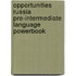 Opportunities Russia Pre-Intermediate Language Powerbook