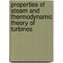 Properties of Steam and Thermodynamic Theory of Turbines