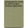 Pädagogische Briefe an einen jungen Verfassungsjuristen door Peter Häberle