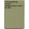 Rothaargebirge - Siegen - Wittgensteiner Land 1 : 50 000 door Kompass 842