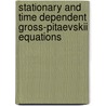 Stationary And Time Dependent Gross-Pitaevskii Equations door Onbekend