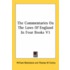 The Commentaries on the Laws of England in Four Books V1