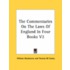 The Commentaries on the Laws of England in Four Books V2