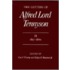 The Letters of Alfred Lord Tennyson, Volume I, 1821-1850