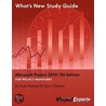 What's New Study Guide Microsoft Project 2010 Eu Edition by Gary L. Chefetz