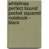 Whitelines Perfect Bound Pocket Squared Notebook - Black door Onbekend