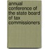 Annual Conference Of The State Board Of Tax Commissioners