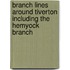 Branch Lines Around Tiverton Including The Hemyock Branch