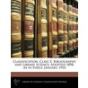 Classification. Class Z. Bibliography and Library Science door Library of Cong