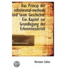 Das Princip Der Infinitesmal-Methode Und Seine Geschichte door Hermann Cohen