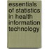 Essentials Of Statistics In Health Information Technology