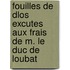 Fouilles de Dlos Excutes Aux Frais de M. Le Duc de Loubat