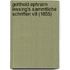 Gotthold Ephraim Lessing's Sammtliche Schriften V8 (1855)