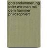 Gotzendammerung Oder Wie Man Mit Dem Hammer Philosophiert door Friederich Nietzsche