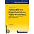 Handbuch für die Ortspolizeibehörden Baden-Württemberg