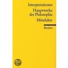 Hauptwerke der Philosophie. Mittelalter. Interpretationen door K. Flasch
