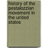 History Of The Pestalozzian Movement In The United States