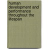 Human Development and Performance Throughout the Lifespan door Marybeth Mandich