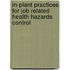 In-Plant Practices For Job Related Health Hazards Control