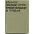 Johnson's Dictionary of the English Language in Miniature
