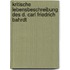 Kritische Lebensbeschreibung Des D. Carl Friedrich Bahrdt